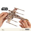 Ugears 3D-Puzzle aus Holz Star Wars Luke Skywalker's X-Flügler-Sternenjäger